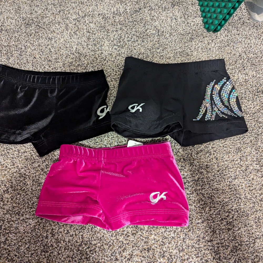 GK Elite Gymnastics Shorts CS Child Small